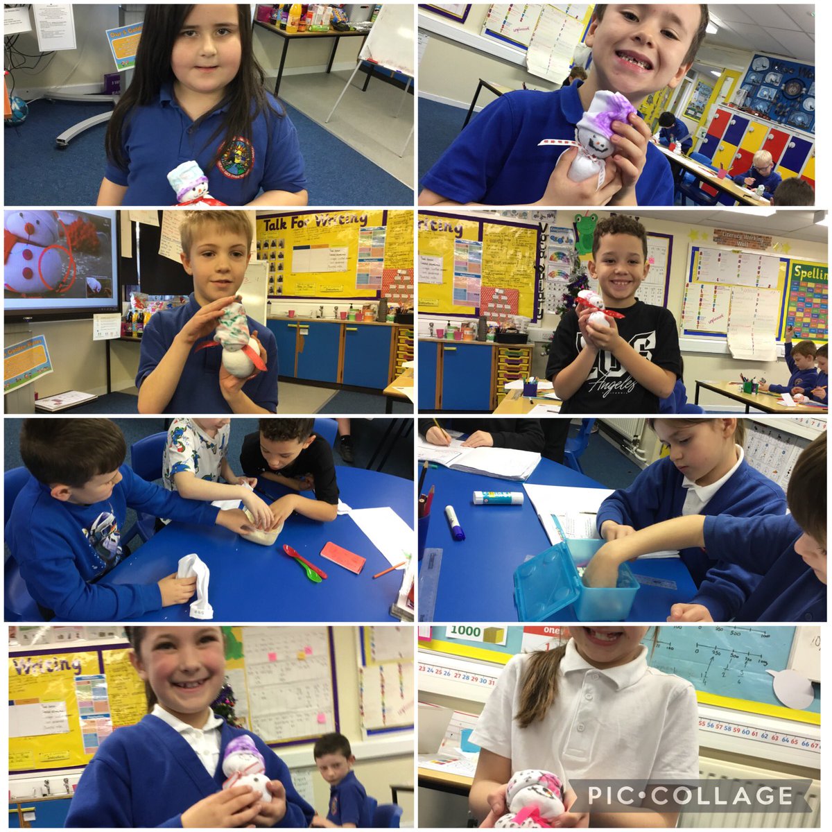 Hadrian_Park's tweet image. #hpps #wisewolves We had snow much fun making our snowmen! ❄️☃️