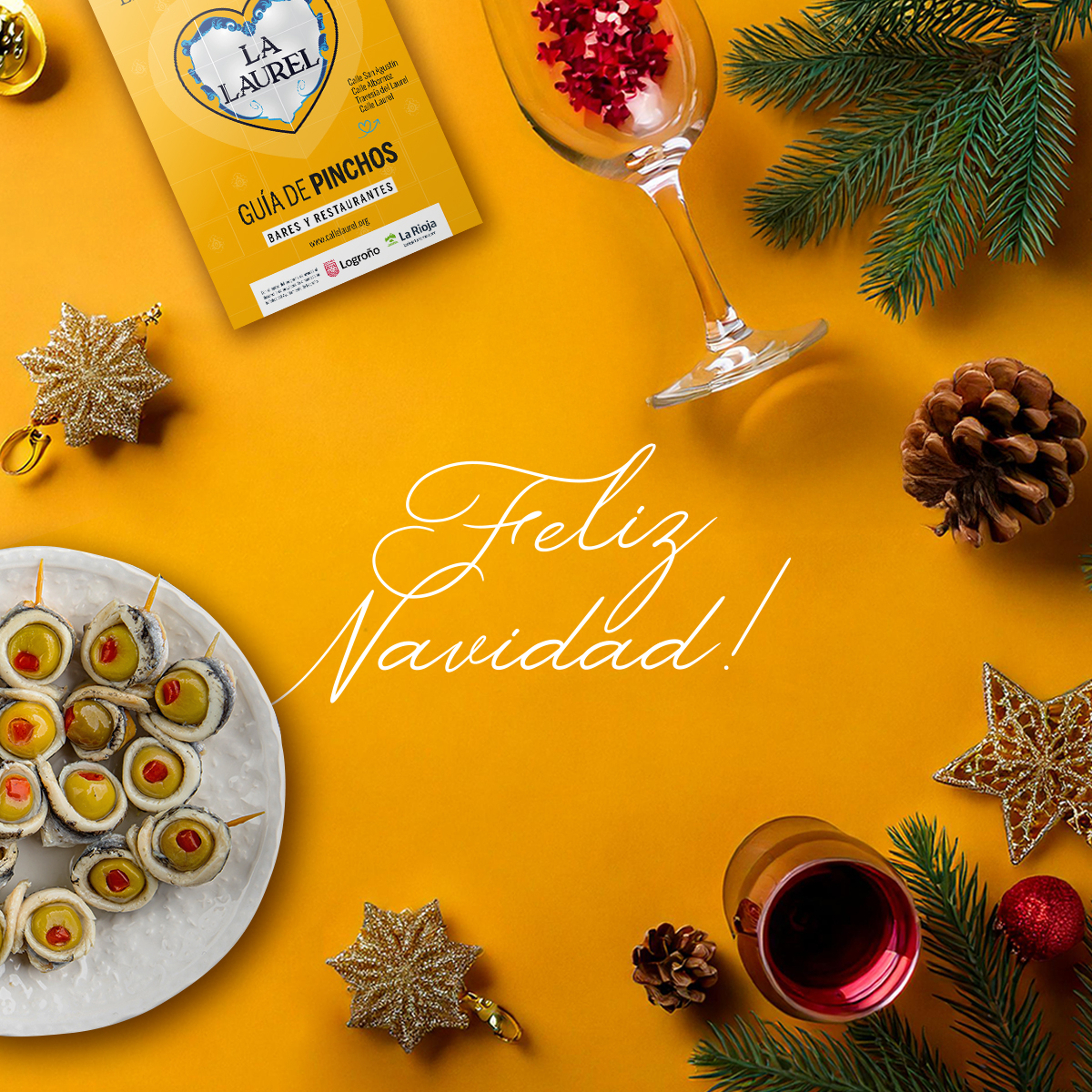 callelaurel_'s tweet photo. Uno de los días más mágicos del año ya ha llegado, ¿cómo lleváis los preparativos 🎄? Regalos envueltos 🎁, comida comprada 🍢… Desde la familia de #LaLaurel os deseamos que disfrutéis muchísimo de estas fiestas rodeados con vuestros seres queridos. ¡Feliz Navidad 🎅🏻! https://t.co/Yq2TyS09w3