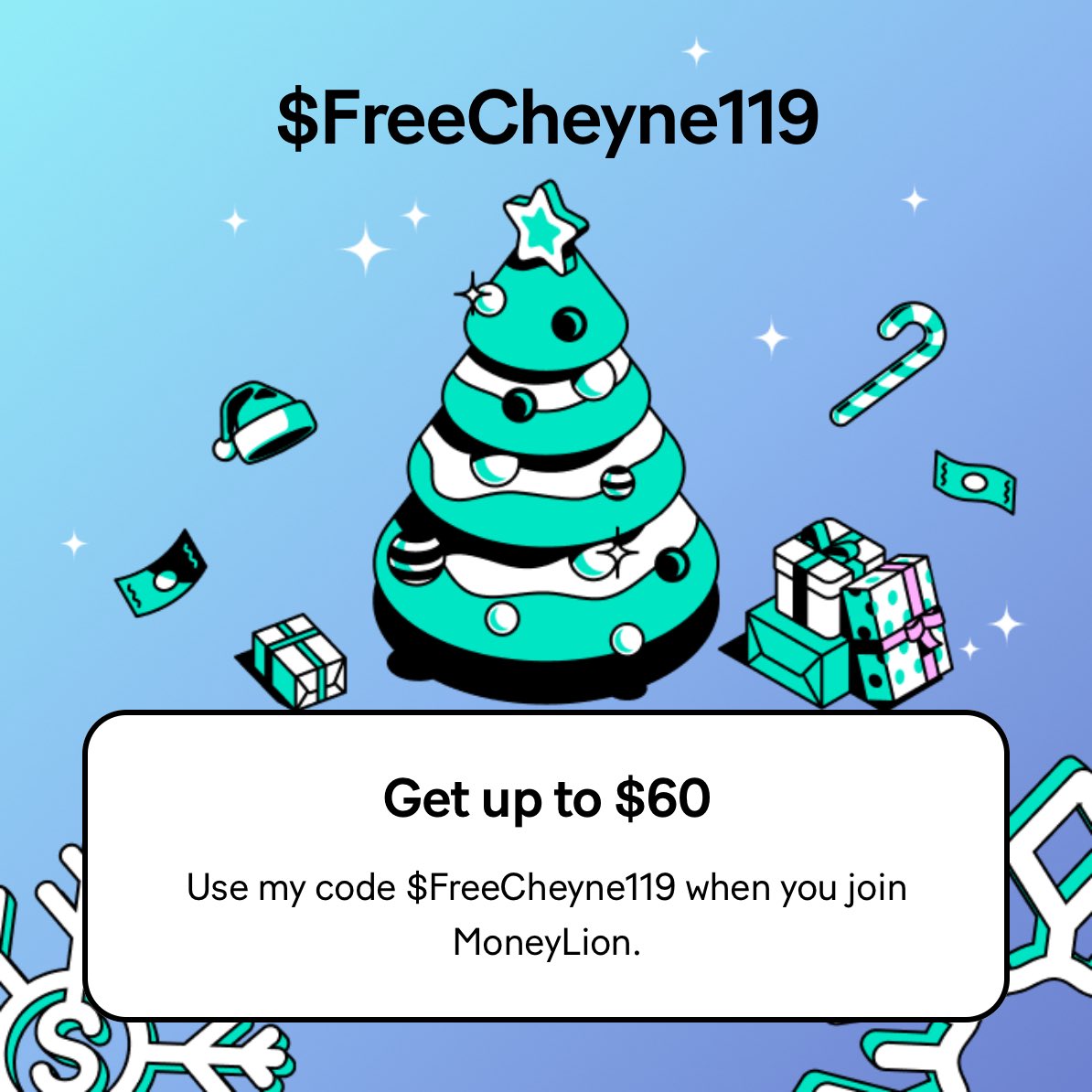 Cheyne29669's tweet photo. Get up to $60! Use my code $FreeCheyne119 when you join MoneyLion.
https://t.co/eEx2kScMfW https://t.co/hQyQ4htDEb