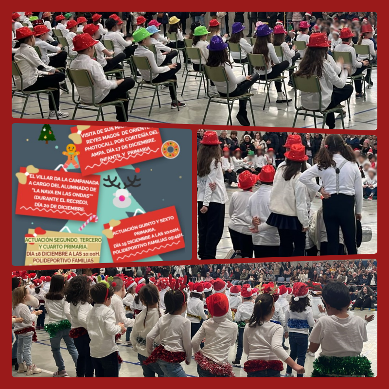 ColeNSVillar's tweet photo. Estupendas actuaciones de todo nuestro alumnado en los festivales de #Navidad 🧑🎄👏
Grandes! 🤩
#TradiciónNavideña #Navillar #CentrosEducacyl #micolemola #SoyDelVillar #HacemosArtistas https://t.co/SOLrdcHPmd