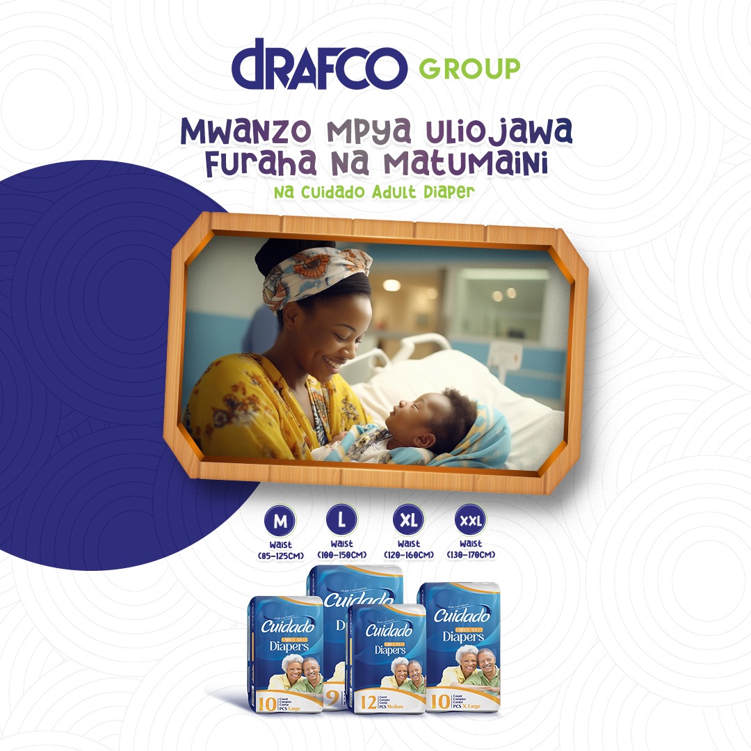 DrafcoGroup's tweet photo. Furaha ya uzazi ni pale unapozungukwa na mazingira rafiki yakukupatia furaha na matumaini, ikiwa ni pamoja na  kuwa mkavu, huru, salama na  mwenye kujiamini!.

#msimuwasikukuu
#maternitypad
#cuidado
#adultdiaper https://t.co/UIlnos8OBR