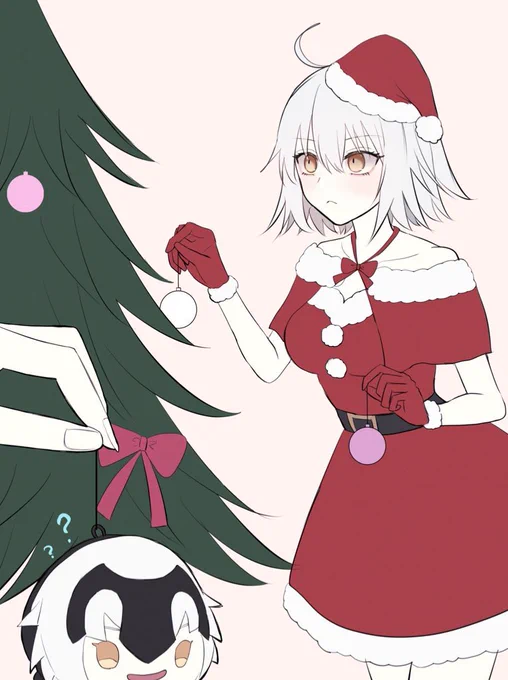 邪ンヌちゃんとクリスマスツリーの飾り付けしたい 