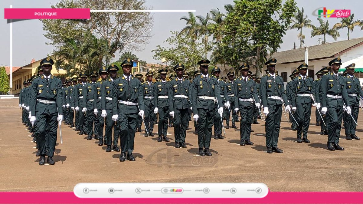 CRTV_web's tweet image. #EMIA 
Over 290 Cadet Officers of the 39th batch of the Combined Services Military Academy (EMIA) have been urged to uphold republican values and protect the country's integrity during their graduation ceremony in Yaounde.