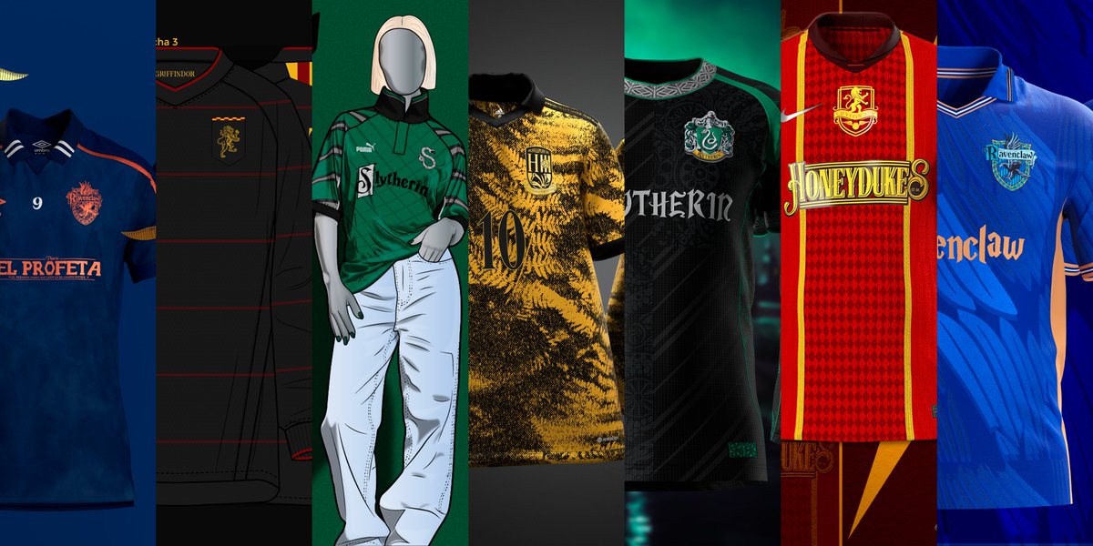 Viatore_2's tweet photo. TORNEO DESAFÍO_FECHA 3_DESAFÍO SERIE DE TV O PELÍCULA
Fusionar la magia del universo cinematográfico de 🧙♂️ Harry Potter 🪄 con el diseño de camisetas de fútbol
#VCup #TorneoDesafío #HarryPotter
⬇⬇⬇ https://t.co/iXzFYEyQ80