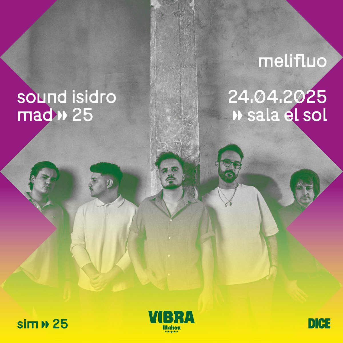 Melifluoband's tweet photo. Madrid - Sala Sol

Será un escenario inmejorable para presentar nuestro nuevo disco 🫰🏼

@soundisidro 
@VibraMahou 

https://t.co/qDlBQyQDq5 https://t.co/4Ajirm8txB