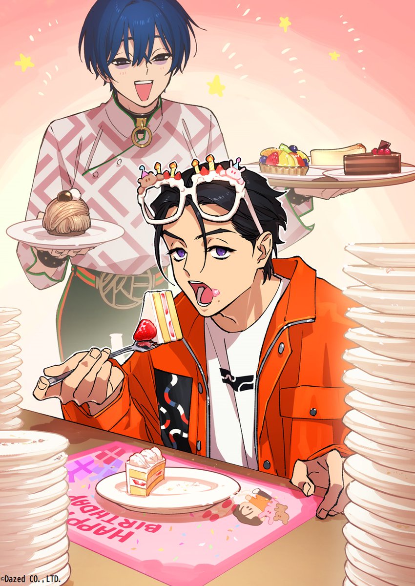 ebimoji3's tweet photo. カリスマ誕生日イラスト2022年はこんな感じで描かせていただいておりました！ https://t.co/Cqd3G41aks