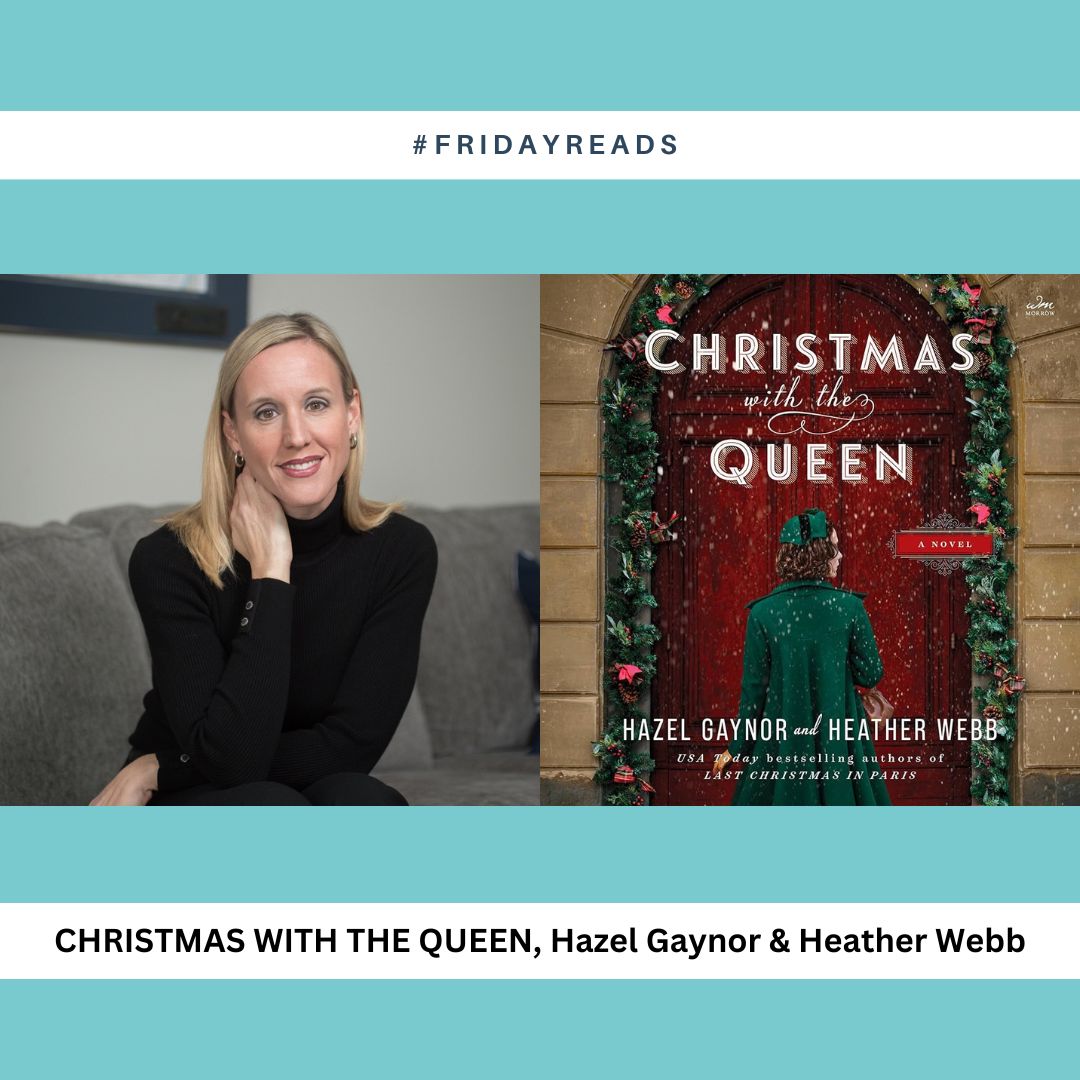 Happy Friday! I'm reading the delightful CHRISTMAS WITH THE QUEEN, by one of my favorite writing duos <a href="/HazelGaynor/">Hazel Gaynor</a> and <a href="/msheatherwebb/">Heather Webb</a> . What are you reading and loving this weekend? #FridayReads