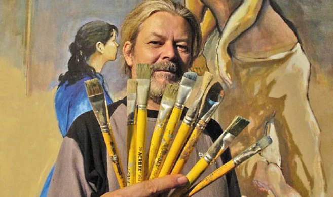 delpynews's tweet photo. ▶️UNA VIDA ENTREGADA AL ARTE | ​​​​​​​​​​​​😭

Todo el país lamenta la pérdida de Koki Ruiz, quien supo unir fe, cultura y belleza en sus obras.🥺

Desde cuadros con estatuas humanas hasta altares de maíz, el artista plástico supo transmitir su talento a lo largo de su carrera.🕊️ https://t.co/lpWHPxFrd0