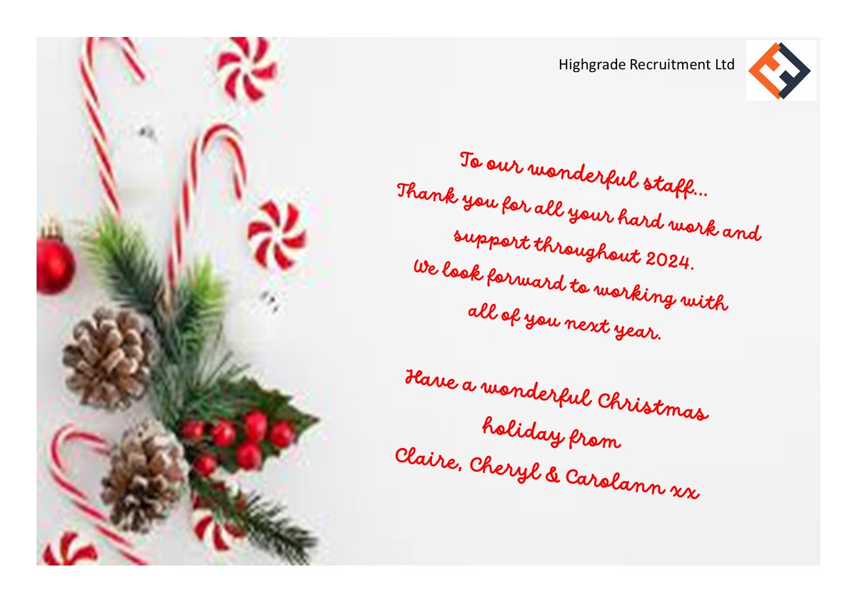 HighgradeRecruitmentLtd tweet media