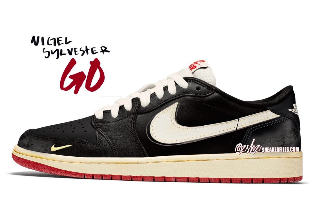 Nigel Sylvester x Nike Air Jordan 1 Retro Low OG NRG “Nitro”が発売