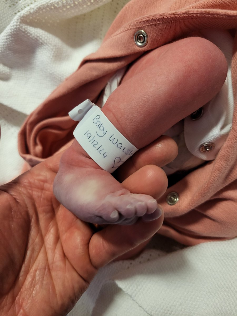 Jessica Grace Swan was born on 19/12/24 at 09:49, weighing 5lbs 9oz. 

She's being monitored but doing well. Sam has been amazing yet again for the past 9 months and is so strong ❤️ 

We are totally in love with her ❤️