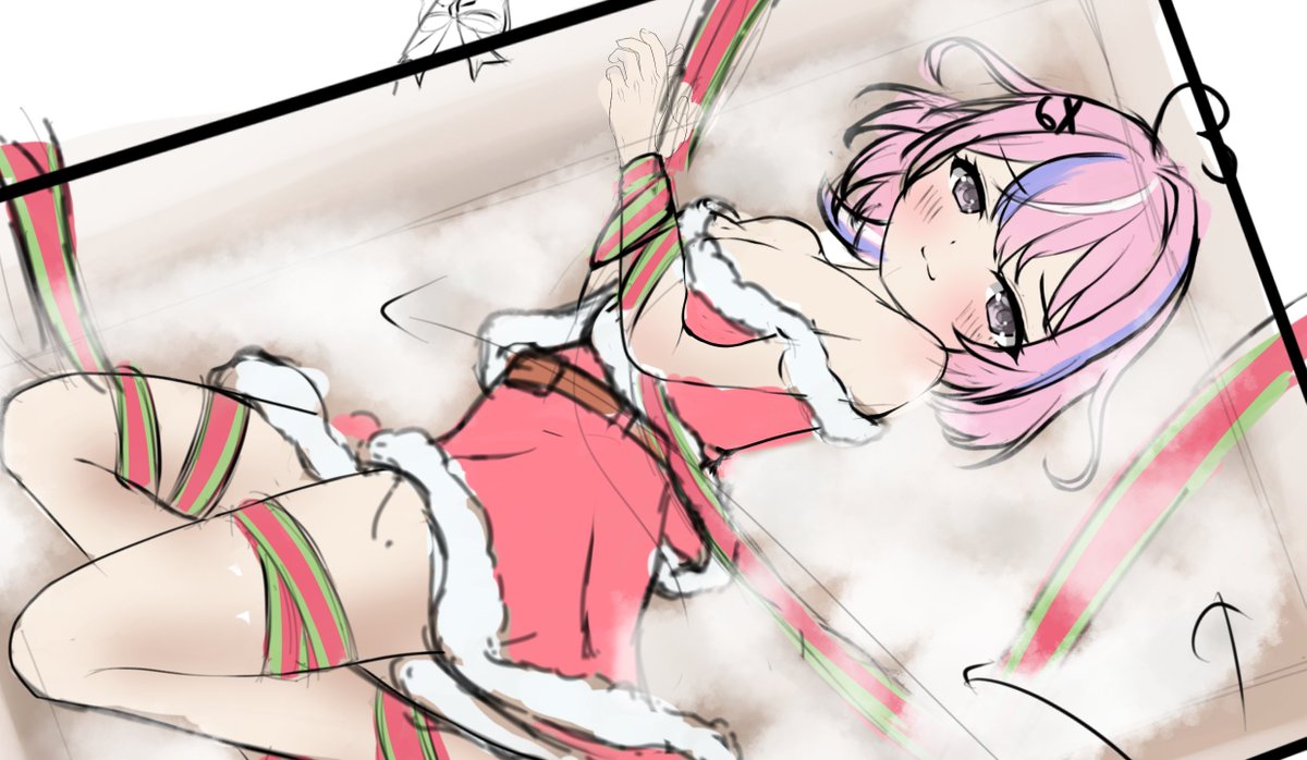 「クリスマスが今年もやってくる……!」|ぬまみずきのイラスト