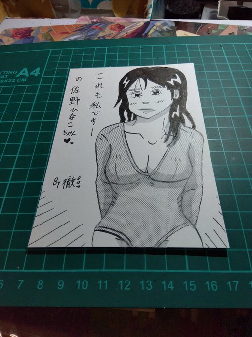 #過去絵を投げて絵を描いた気になろうキャンペーン
色々と😁🔞🔞 