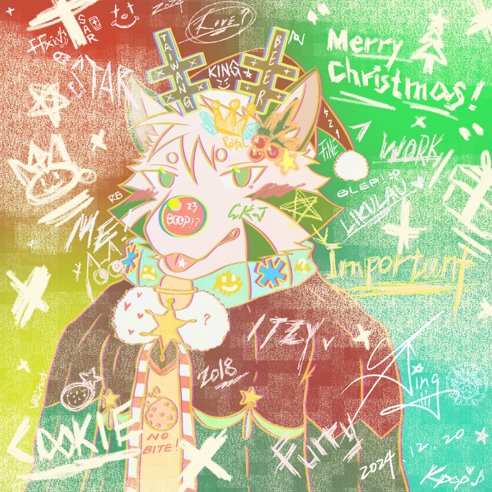 CKJing_'s tweet photo. ME &amp; 🌟🎄❄️
#furry #CKJing https://t.co/rf28UXiaxz