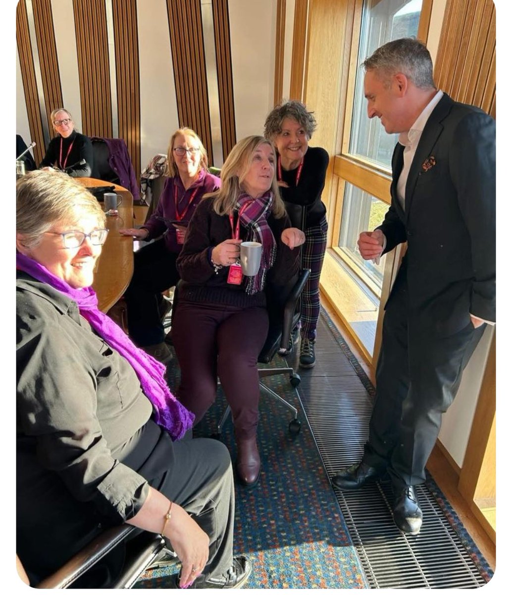WASPI @HOLYROOD with <a href="/agcolehamilton/">Alex Cole-Hamilton MSP🔶🇺🇦</a> MSP discussing Westminster decision not to compensate #WASPI <a href="/KevinStewartSNP/">Kevin Stewart SNP</a> <a href="/JohnSwinney/">John Swinney</a> <a href="/S_A_Somerville/">Shirley-Anne Somerville</a> <a href="/haughey_clare/">Clare Haughey MSP</a> We shall regroup and fight on until this injustice is rectified <a href="/Keir_Starmer/">Keir Starmer</a> <a href="/AngelaRayner/">Angela Rayner</a> <a href="/Lizkendall2/">Liz kendall</a> <a href="/AberShireGroup/">Aberdeen & Aberdeenshire Group</a>