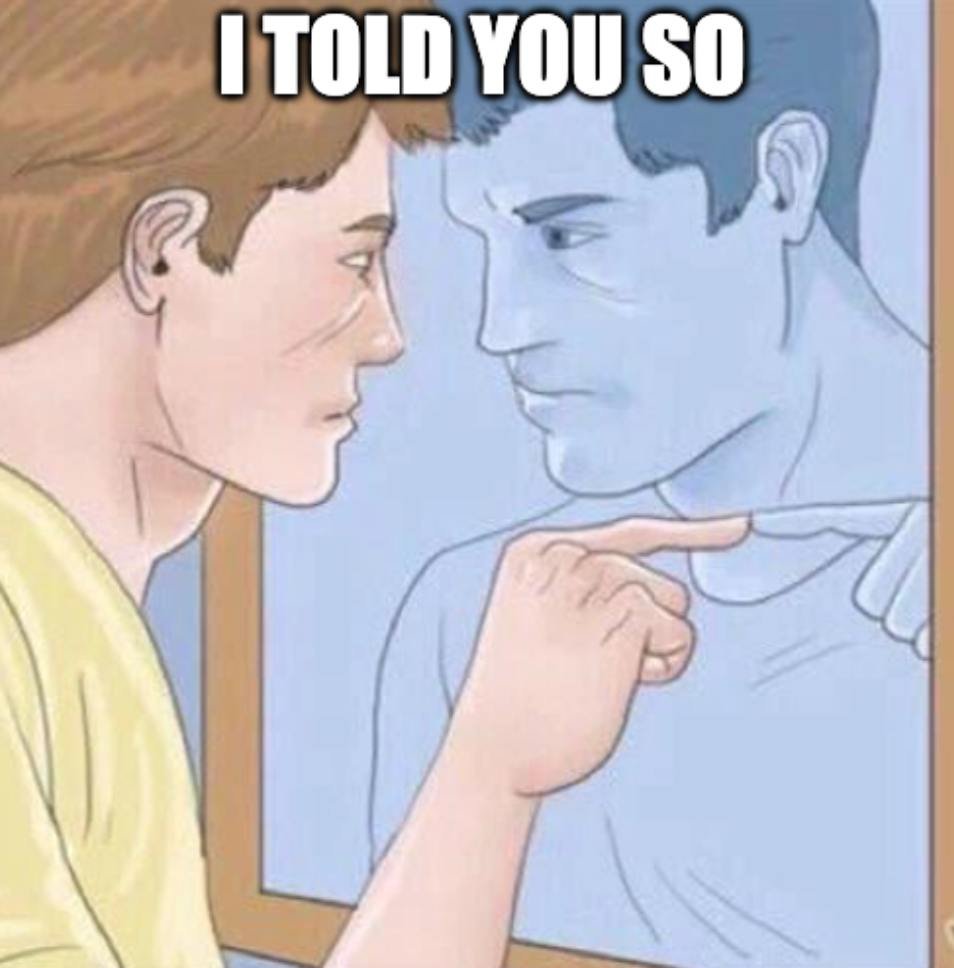 Literally everyone on CT right now.