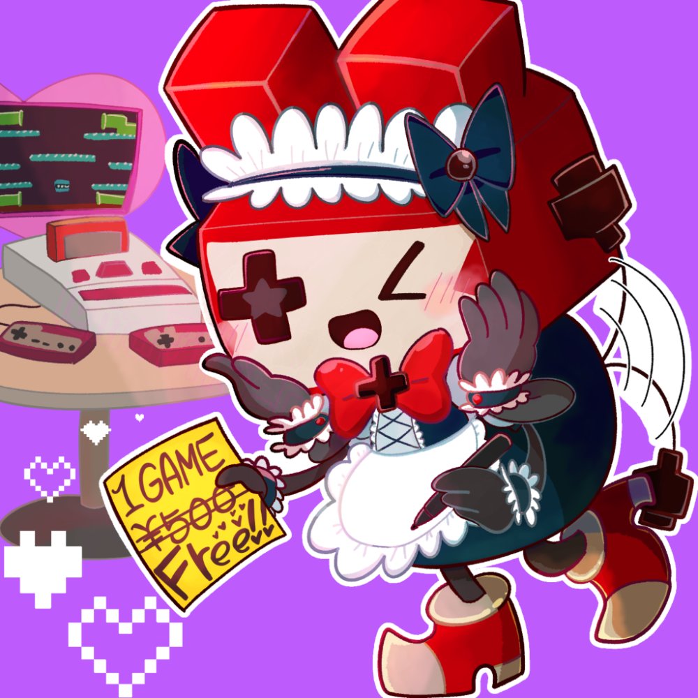 mo7ka's tweet image. Play games with me!!&amp;lt;| ╹◡╹|&amp;gt;|+ ◡ &amp;lt;*|
#oc
#TDM
#メイド