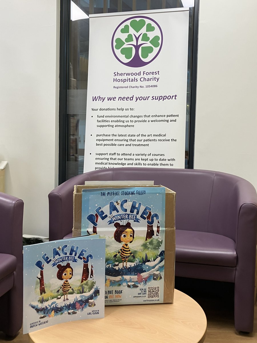 SFH Community Involvement (@sfhinvolvement) on Twitter photo Grateful thanks to Carl for donating copies of his children's book "Peaches The Winter Bee " to Children's Services at KMH <a href="/SFHFT/">Sherwood Forest Hospitals NHS FT</a> <a href="/jothornley22/">Jo Thornley</a> <a href="/JoyWils72609355/">Joy Wilson</a> Grateful thanks to Carl for donating copies of his children's book "Peaches The Winter Bee " to Children's Services at KMH <a href="/SFHFT/">Sherwood Forest Hospitals NHS FT</a> <a href="/jothornley22/">Jo Thornley</a> <a href="/JoyWils72609355/">Joy Wilson</a>