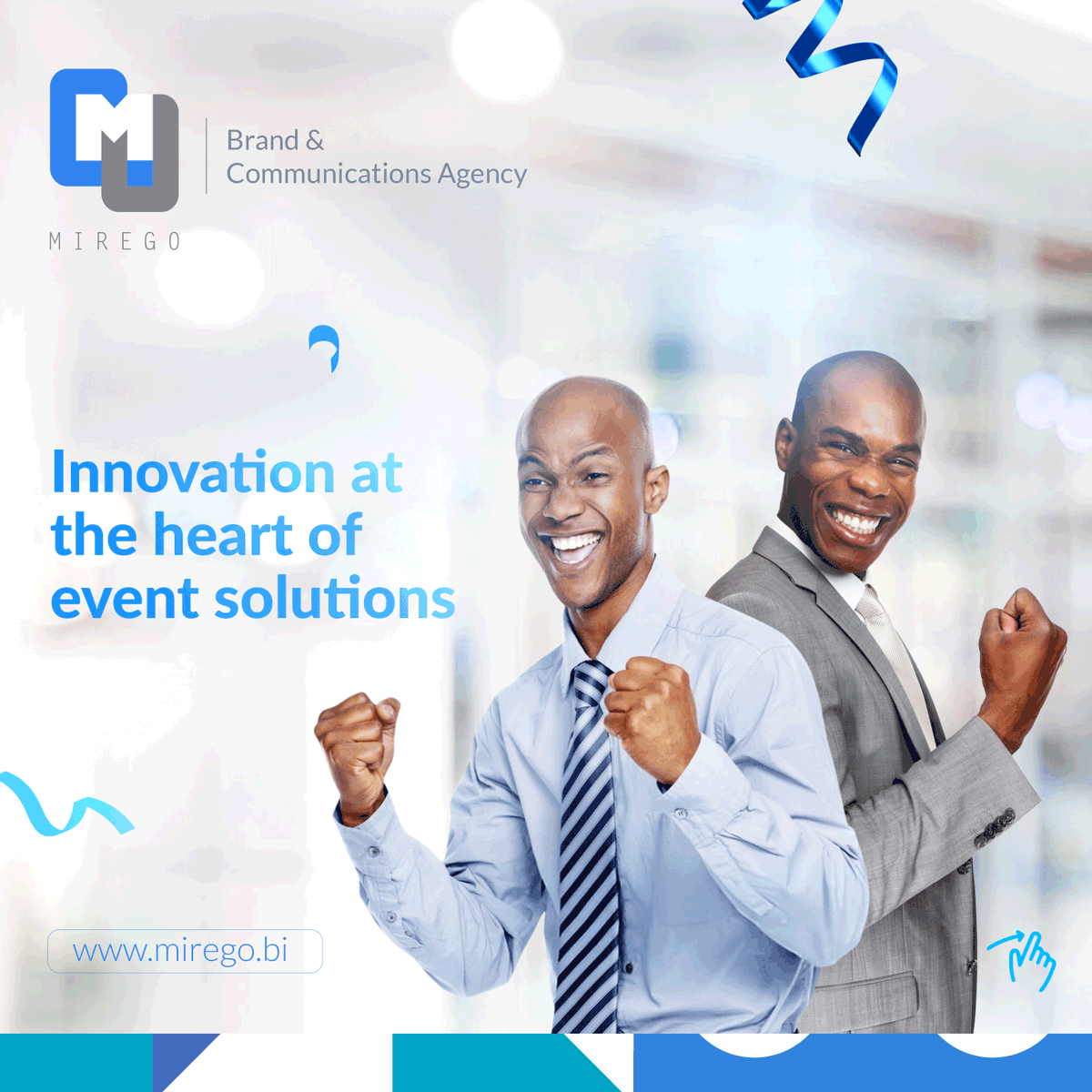 Mirego_Africa's tweet photo. At MIREGO, we believe that a flexible and creative approach is key to successful events, even in the face of uncertainties.
#flexible #creativeapproach #successfulevents @Abatwip https://t.co/bUqvr7fUWy