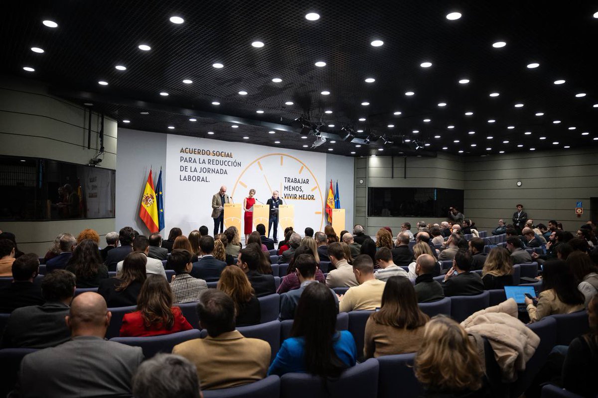 El año 2025 le traerá a 12 millones de personas trabajadoras lo más importante para la vida: el tiempo.

La reducción de la jornada es el mejor propósito. Se trata de mejorar la vida de la gente, de ser más felices.