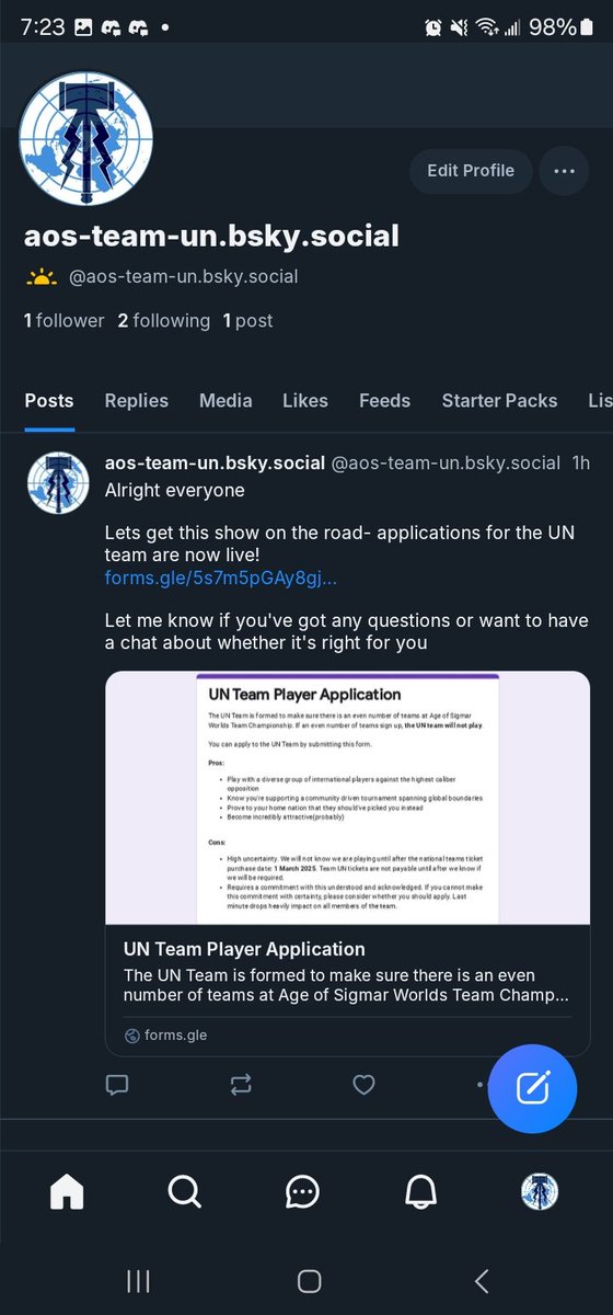 AOS Team UN tweet media