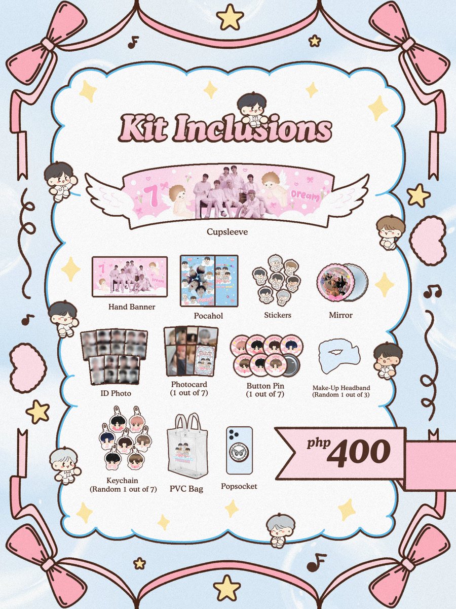 _with7dream's tweet image. We’re very excited to share our revised event details and kit inclusions for WIW7! 🩷 Join us to celebrate another year with 7dream this 2025! 🩵

📍January 5, 2025
⏱️ 2:00-5:00 PM
🏠 Blackscoop UST Dapitan-Navarra

🔜 Gift for first 10 registrants &amp;amp; additional kit inclusions 👀