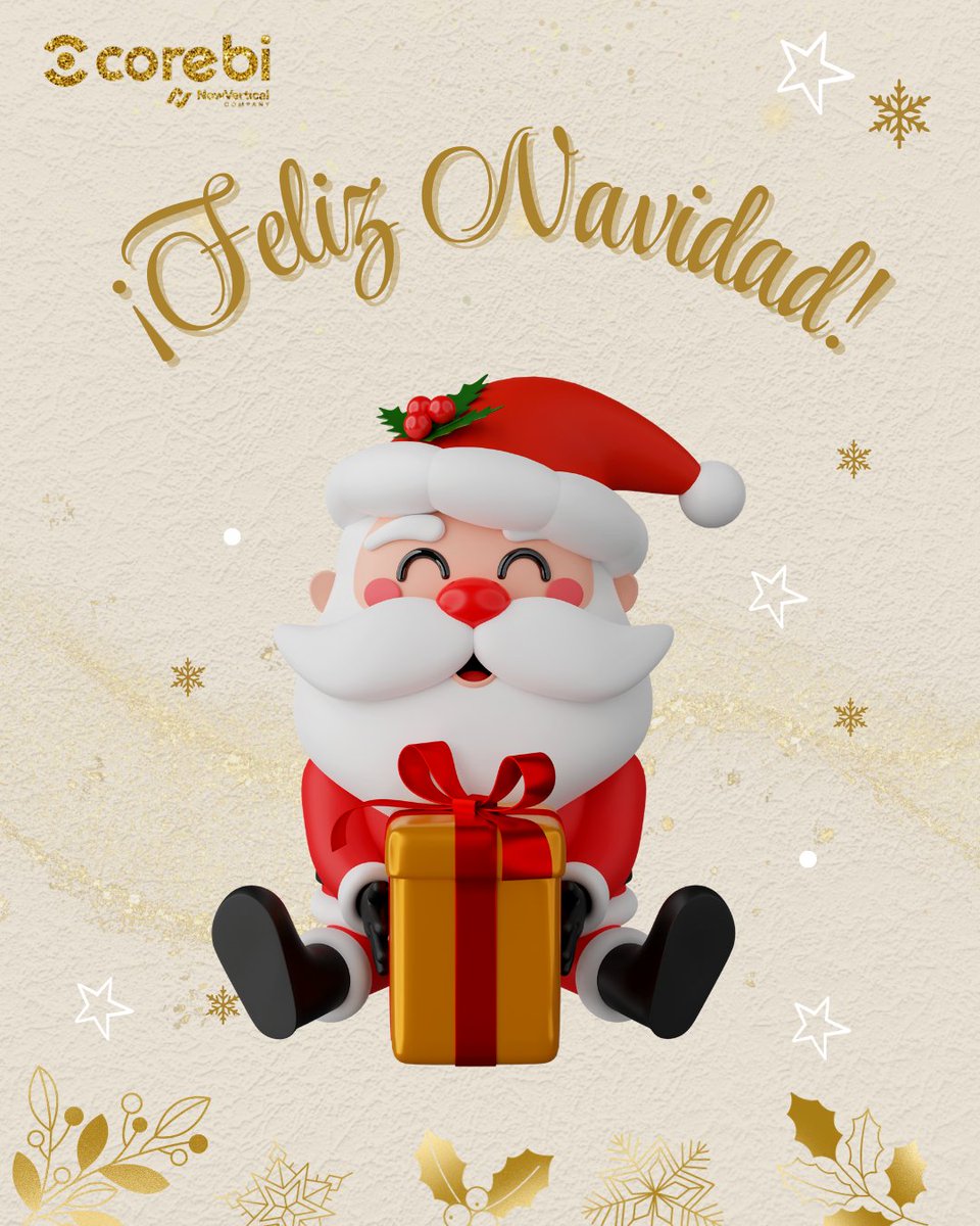 🎄✨ Desde #COREBI les deseamos una Navidad llena de alegría, magia y momentos inolvidables. 🎅💫 ¡Feliz Navidad para todos! 🥂

#merrychristmas #FelizNavidad #FelizNochebuena #SomosCorebi