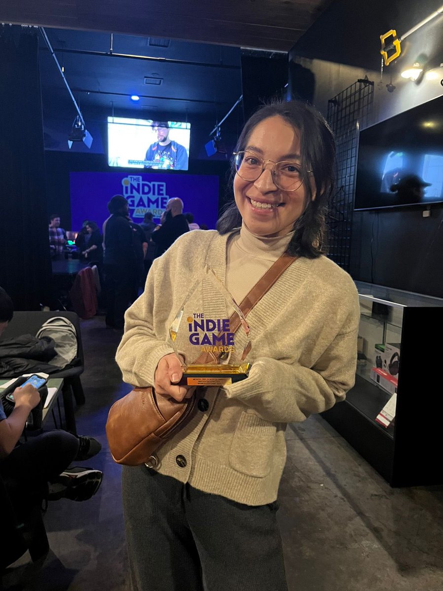 Congratulations to <a href="/macula_mx/">Mácula Int. - México 1921: OUT NOW! 🇲🇽</a> on winning the “Women-Led Game” award at the inaugural <a href="/theindieawards/">The Indie Game Awards</a>! 👏🏻

A special shoutout to <a href="/pmvera/">Paola Vera</a> for leading the charge on “Mexico, 1921: A Deep Slumber”!