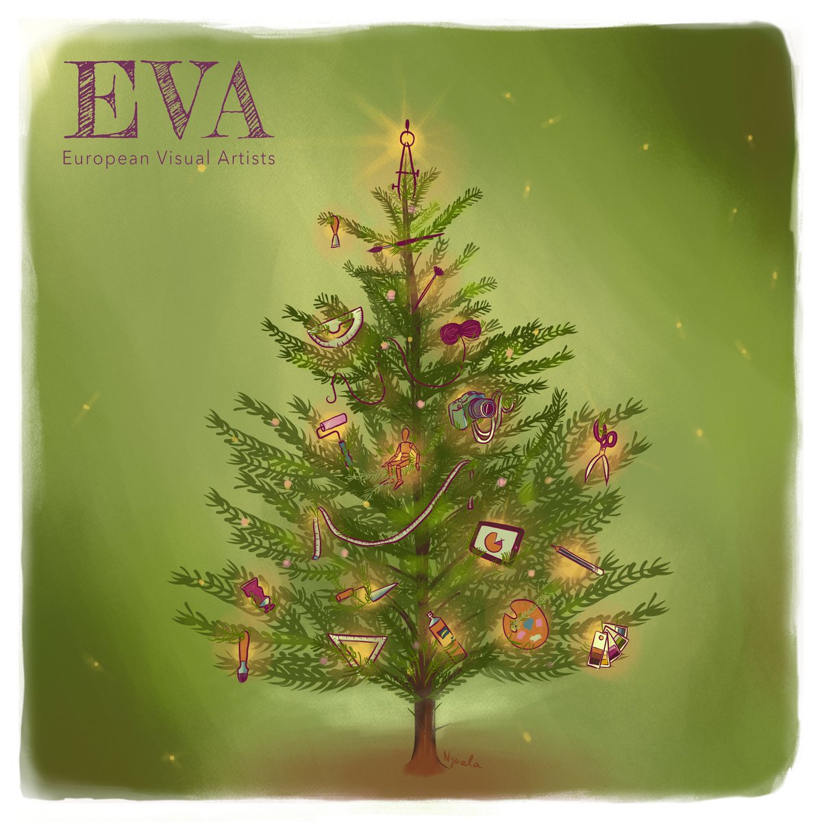 EVA wishes everyone a creative and magical winter holiday ✨