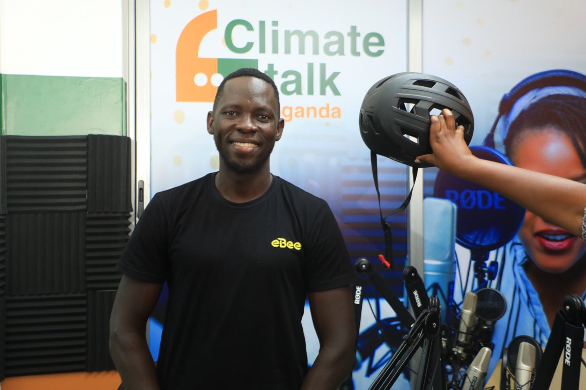 Owiny123's tweet photo. Climate conscious conversation with @jkkarungi on #ClimateTalkUganda reflecting how our daily choices are impacting the planet. The scale of #ClimateChange is real. #ActNow
#ZeroEmissionMobility #SafeCyclingLanes @UNEP @ASU @usmissionuganda @AfClimateSummit @eBee_Uganda https://t.co/iqHmJp9W1N