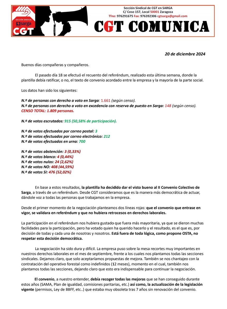 CGT SARGA tweet media