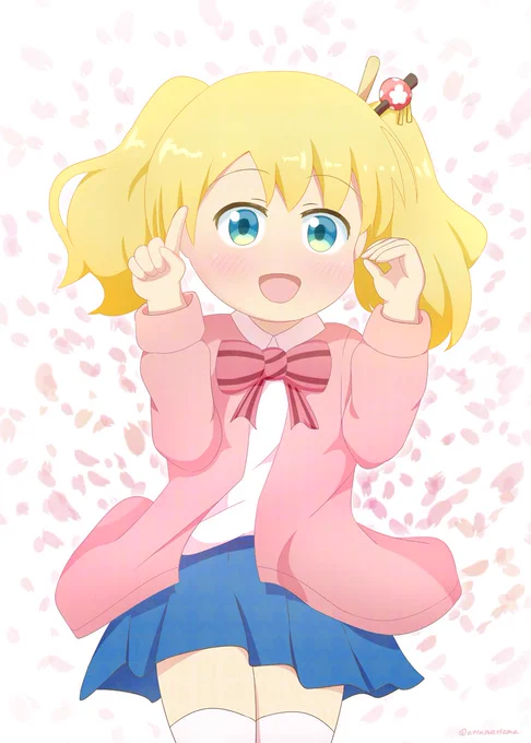 #今年の漢字が金なので金髪を貼る きん!ぱつ!きん!ぱつ!