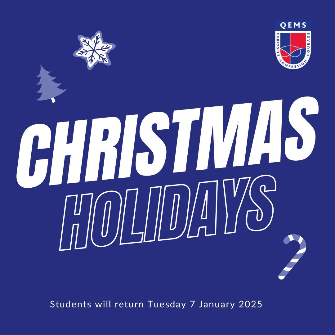 Our students have worked incredibly hard this term. We hope you have a fantastic Christmas break and we will see you in the New Year!