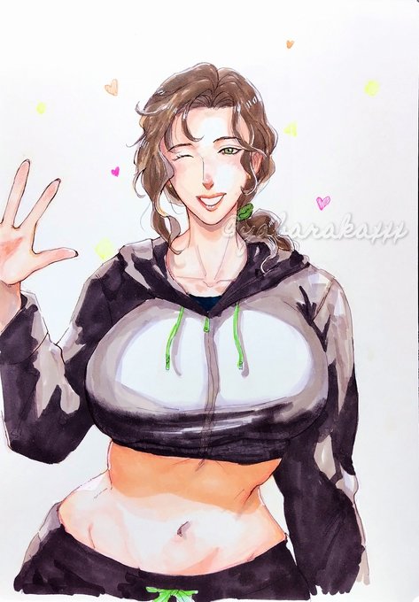 倫子「年末年始はいっぱい食べたいから、エクササイズがんばろうねっ❤」
がんば"ろう"ということは……ま、巻き込まれる!?

色鉛筆買ってきましたので、使ってみました!
これは百均マーカーと相性がいいゾイ! 