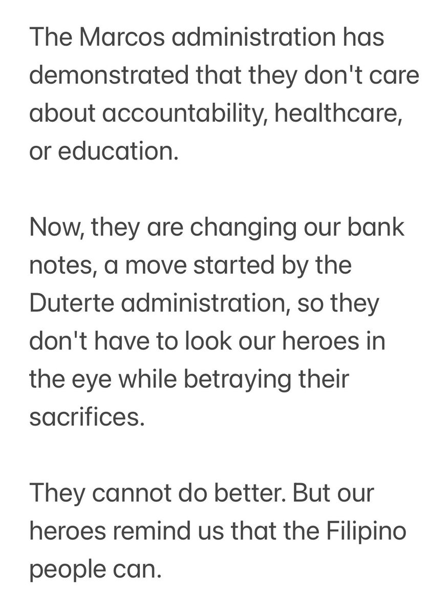ABSCBNNews's tweet photo. READ: Statement of Kiko Aquino Dee, grandson of former senator Ninoy and former president Cory Aquino, on the removal of the images of the country's heroes from the new bank notes. | via @adrianayalin https://t.co/RaxoqB6rWq