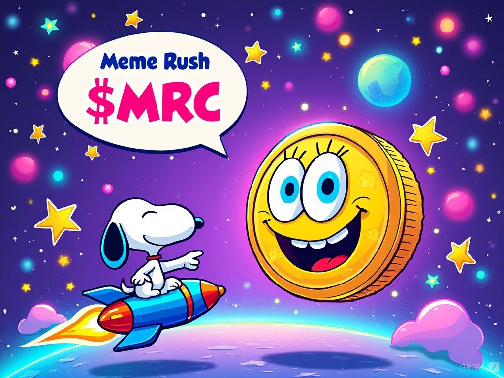 TheDipAltCoin's tweet photo. Hey @Peanuts, check out the new kid on the block, $MRC! It's the Meme Rush Coin, and it's ready to make your investment portfolio as fun as a #Snoopy adventure! #MemeRushCoin #SolanaMemeCoin https://t.co/kQzcmWDrSY