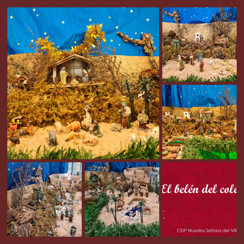 ColeNSVillar's tweet photo. Qué bonito luce el #Belén del centro! 🌟
Muchas gracias a la #profedeReli y alumnado.
#ReliEsMás #YoPongoelBelén #TradiciónNavideña #Navillar #LaClaseDeReliCuenta #micolemola
@archiValladolid @ensenanza_de @CarmenH44493914 https://t.co/2UZz1Gu6MV