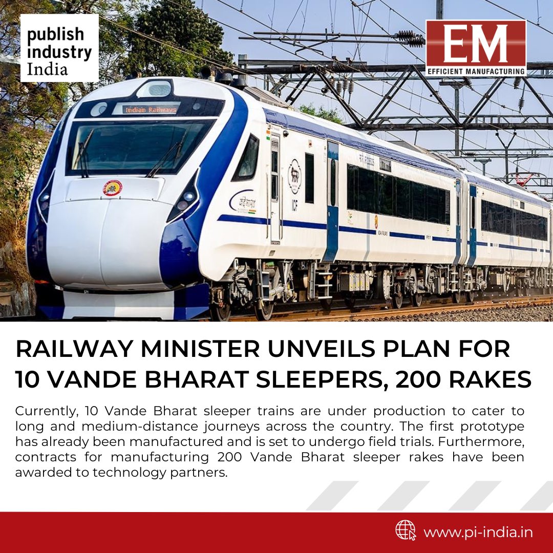 The updates on Indian Railways indicate significant advancements in infrastructure, technology, and inclusivity.

#IndianRailways #InfrastructureDevelopment #Technology #piindia #trending #efficientmanufacturing