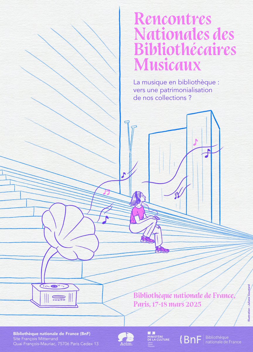Acim_asso's tweet photo. En attendant le programme et l'ouverture des inscriptions, voici déjà l'affiche de notre prochain congrès à @laBnF https://t.co/CxPKpqz0Th