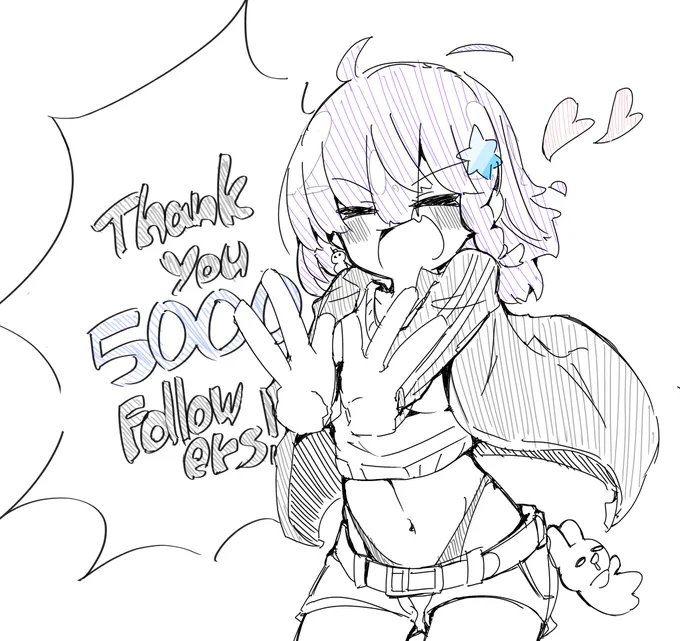 皆様のおかげで目標だった年内に5000フォロワーを無事達成できました!!ありがとうございます!❄

これからも精進して参りますので、応援よろしくお願いします…!⛄ 