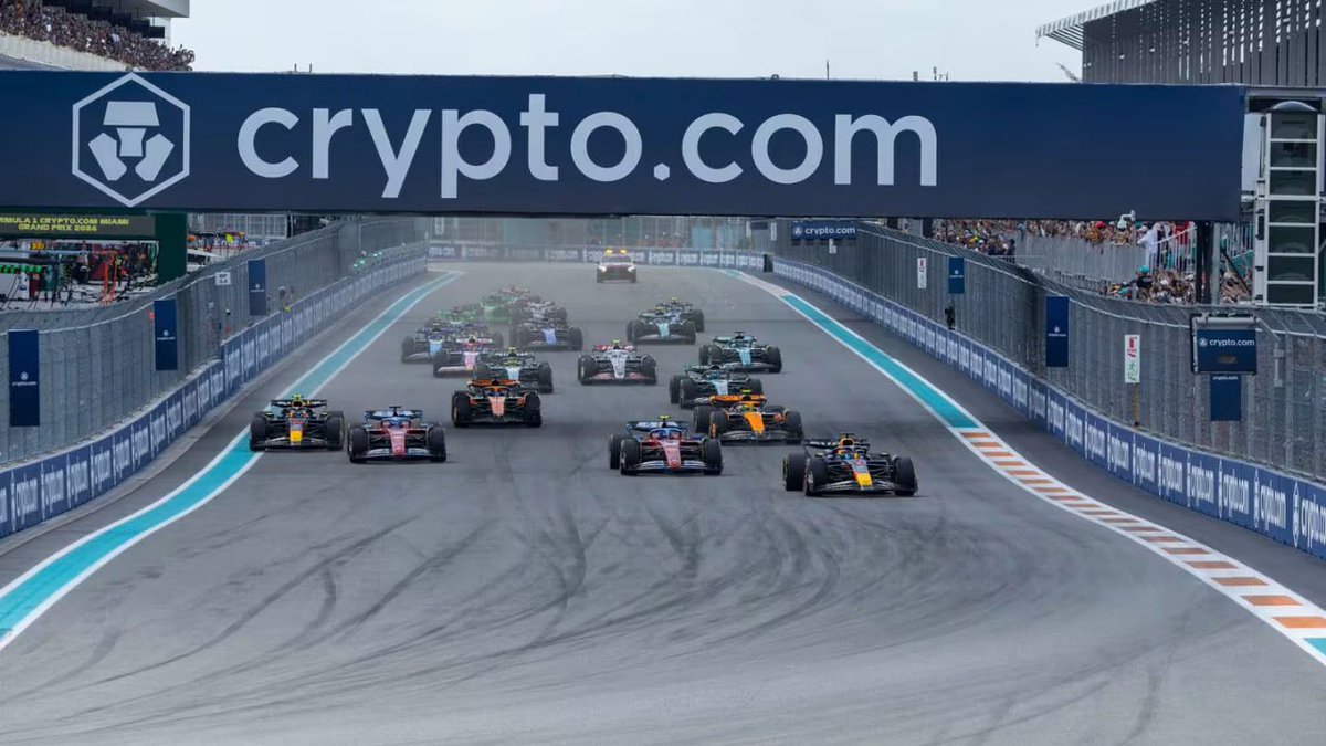 BitcoinRadars's tweet photo. 🏎 Formula 1 has renewed its multi-year partnership with @CryptoCom as part of a sports sponsorship deal.

This extended agreement ensures Crypto_com will maintain a strong presence at major Formula 1 events over the next five years, highlighting the synergy between sports and digital innovation.
