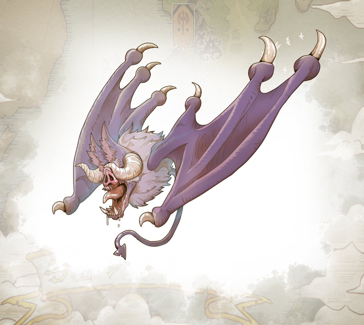 Nutcrack_Studio's tweet image. Rate how scary our bat monster concept art
#localgame #indiedev