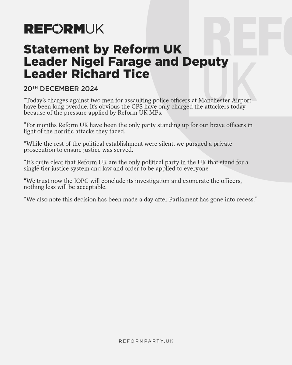 Reform UK tweet media
