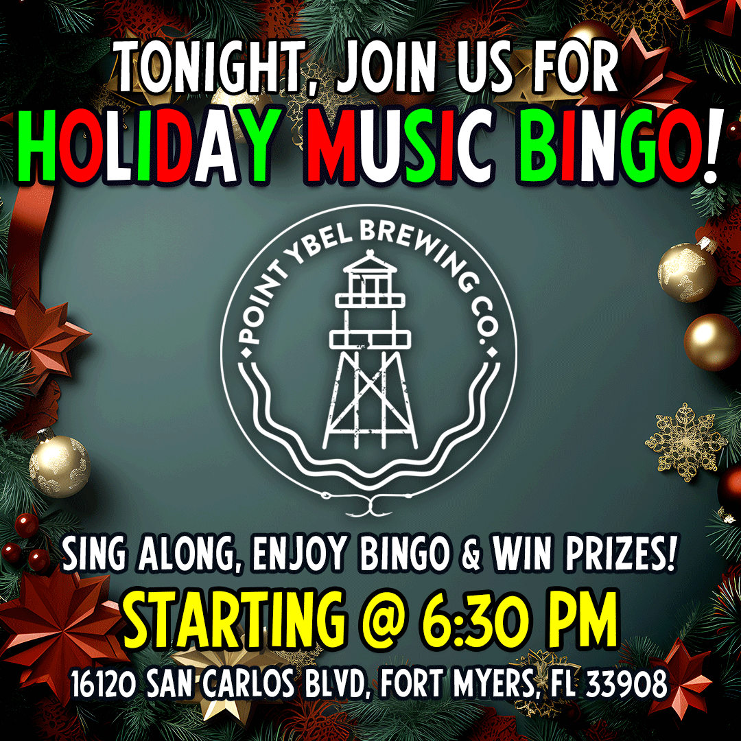 🎶❄️ Time to break out the holiday sweaters, Santa hats and dreidels—it’s time for a Festive MUSIC BINGO NIGHT at @pointybelbrew! Enjoy award-winning craft beer, jam to holiday classics, and feel free to bring your favorite snacks or takeout. The fun starts tonight at 6:30pm!