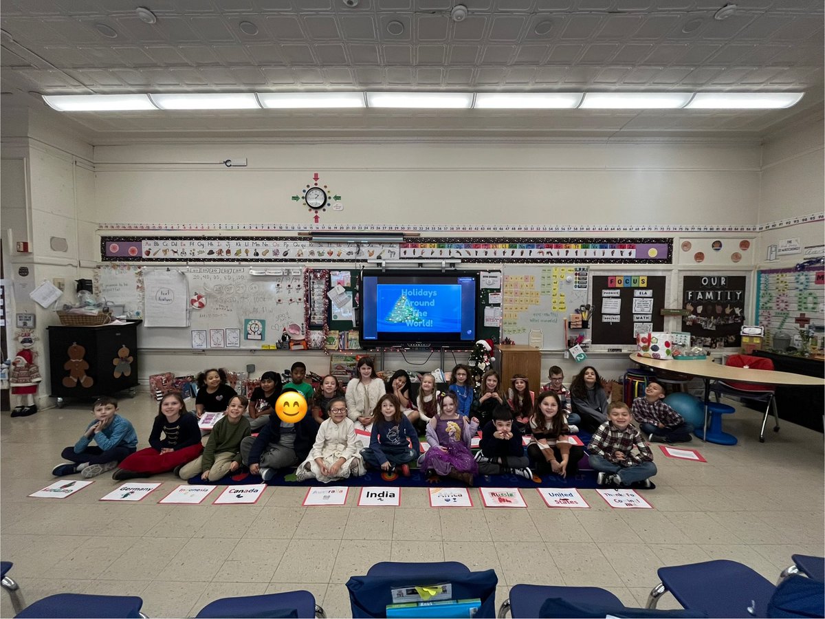 My favorite part of December is our holidays around the world celebration! My students and families blew it away!! It was an afternoon filled with smiles, laughter, and memories.