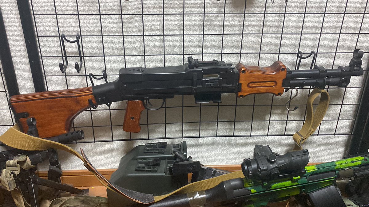 tyrebitz's tweet photo. #ミリタリー物販
lct rpd ベトナムバージョン　内部カスタム済みで快調です
9万円送別でダミーカート付き　東京で手渡しも可 https://t.co/AGkKMJhBeG