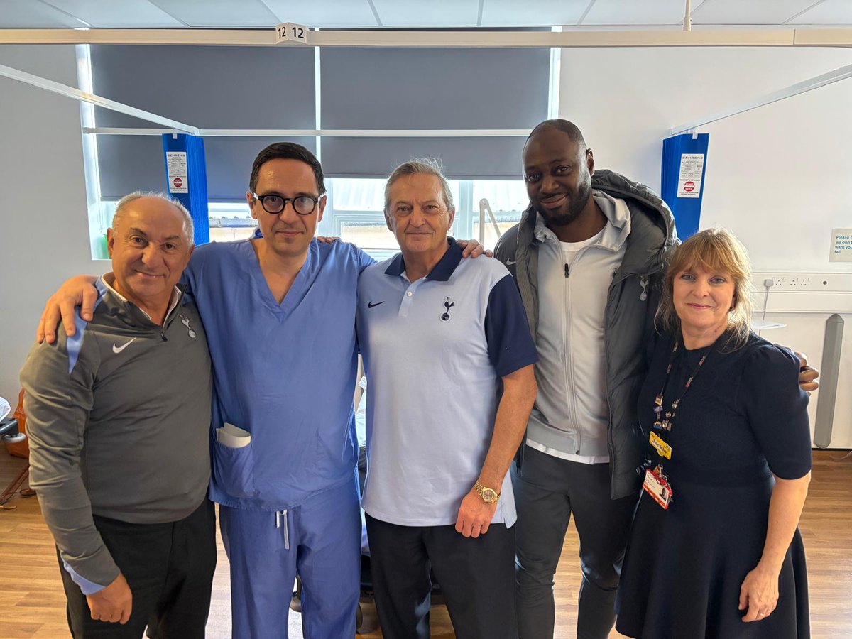 WXH_COLORECTAL_SURGERY (@wxh_surgery) on Twitter photo #TottenhamHotspur Legends visiting the best colorectal department #whippscrosshospital
@BartsHealth
<a href="/shanedegaris/">Shane Degaris</a>
<a href="/amanjit/">Dr Amanjit Jhund</a>
<a href="/SpursOfficial/">Tottenham Hotspur</a>
<a href="/wesstreeting/">Wes Streeting</a>
<a href="/Spurs_fl/">Tottenham News</a>
<a href="/CalvinBailey/">Calvin Bailey MBE MP</a>
<a href="/LedleyKing/">Ledley King</a>
<a href="/osvaldooardiles/">osvaldo ardiles</a>
<a href="/GaryMabbutt61/">Gary Mabbutt</a> #TottenhamHotspur Legends visiting the best colorectal department #whippscrosshospital
@BartsHealth
<a href="/shanedegaris/">Shane Degaris</a>
<a href="/amanjit/">Dr Amanjit Jhund</a>
<a href="/SpursOfficial/">Tottenham Hotspur</a>
<a href="/wesstreeting/">Wes Streeting</a>
<a href="/Spurs_fl/">Tottenham News</a>
<a href="/CalvinBailey/">Calvin Bailey MBE MP</a>
<a href="/LedleyKing/">Ledley King</a>
<a href="/osvaldooardiles/">osvaldo ardiles</a>
<a href="/GaryMabbutt61/">Gary Mabbutt</a>
