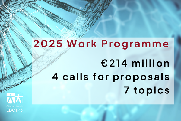 OPI_uco's tweet photo. 📢📢Convocatoria 2025 de la iniciativa Salud Global - EDCTP3 – Partenariado institucionalizado Horizonte Europa

Más info 👉https://t.co/CiPGndWv3L https://t.co/tDW8SNuY52