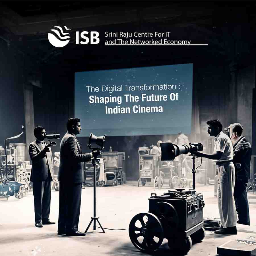 The #digitalrevolution is transforming #Indiancinema!  From streamlined editing to wider distribution, technology is making #filmmaking more creative, accessible, &amp; cost-effective. Challenges like digital preservation remain, but the future of film is here! <a href="/ISBedu/">Indian School of Business (ISB)</a> @sritnelive
