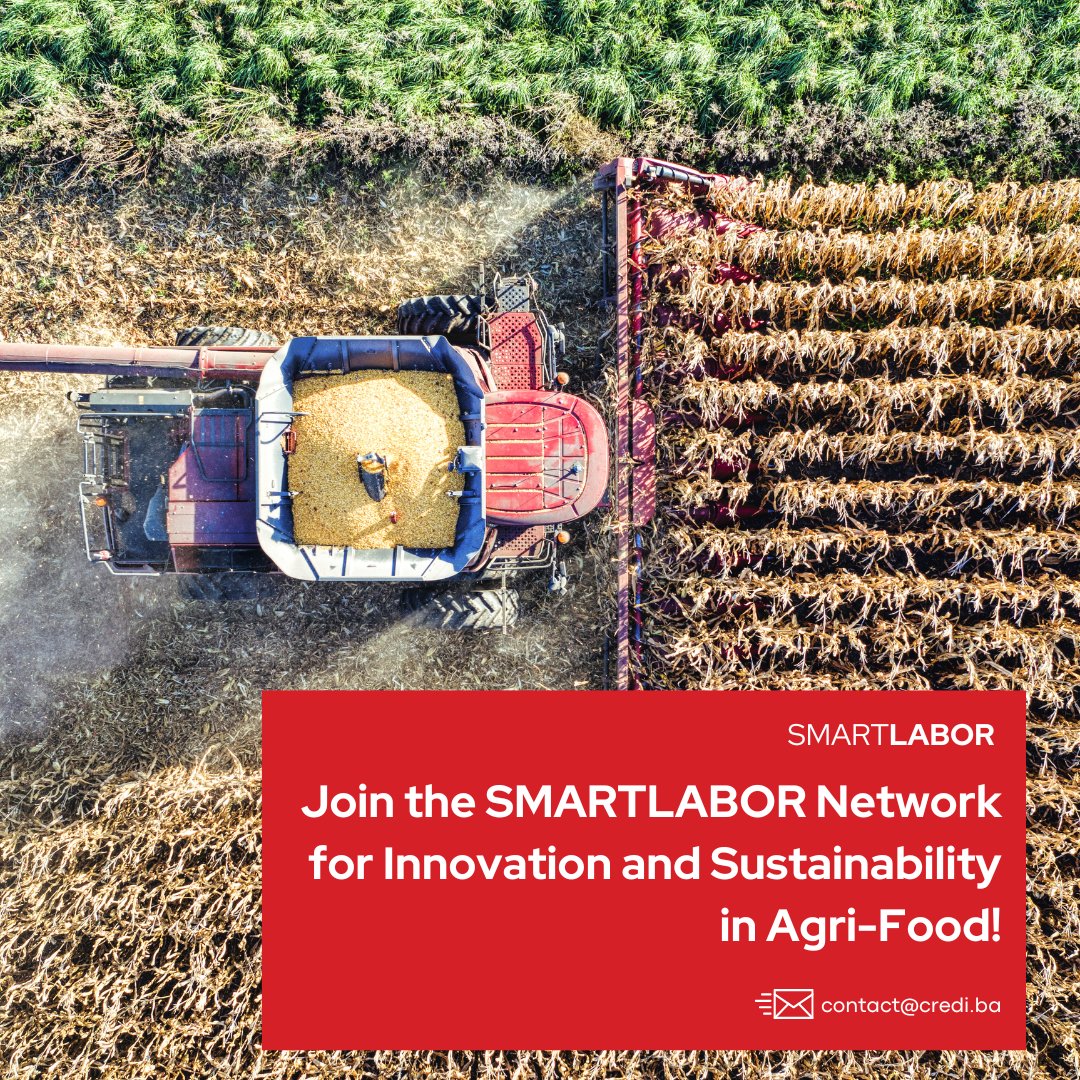 Join the SMARTLABOR Network: Driving Agri-Food Innovation! 📷
We’re expanding across the Western Balkans